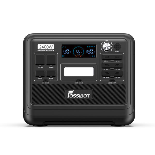 Fossibot F2400 Portable Power Station | 2,400W 2,048Wh